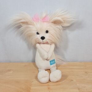 Orange Toys LUCKY MIMI Plush Dog Lucky Doggy Stuffed Animal Toy Maltese White